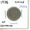 Image 1 : 1938 20 Centavos - Chile