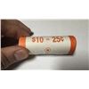 Image 2 : 2005 Roll of Canadian 25 Cents.