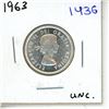 Image 1 : 1963 Canadian Twenty-Five Cent