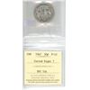 Image 2 : 1947 Canadian Fifty Cent - ICCS Graded - F12 - Curved Right