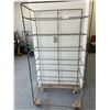 Image 1 : *OFFSITE* Metal bakery/storage rack 33”w x 22”d x 65”h