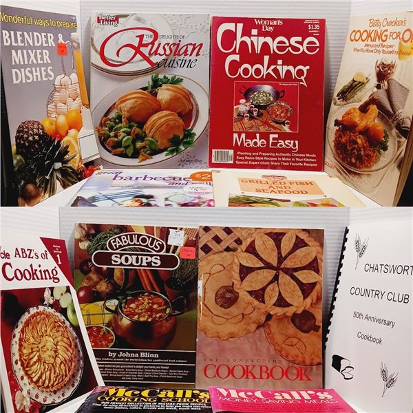 Lot of 12 Cooking Magazines