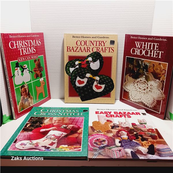 Lot of 5 Better Homes and Gardens Books