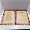 Image 1 : Two Vintage Hand Crafted Prayers On Wooden Plaques