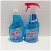 Image 1 : Windex Glass Cleaner 950ml & Refill Bottle 950ml