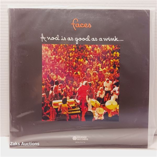 Vinyl Record, A Nod Is As Good As A Wink... To A Blind Horse - By Faces
