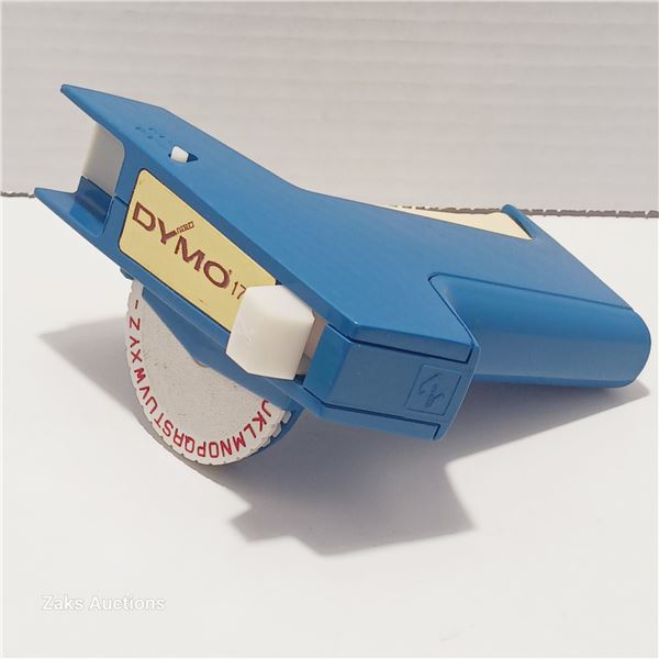 Vintage DYMO Labelmaker, Blue Hobbyist