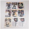 Image 2 : Sheet of NHL Penguins Hockey Cards