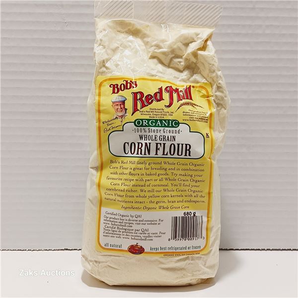 Bob's Red Mill Organic Corn Flour (BB Date)