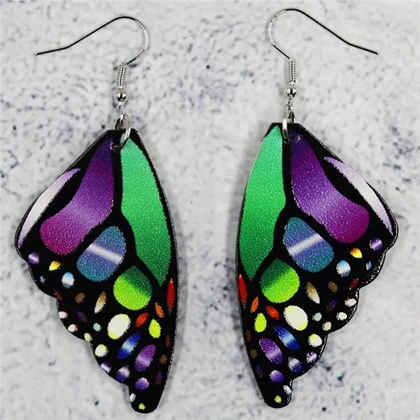 New Bright Colourful & Beauitful Butterfly Earrings