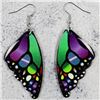 Image 1 : New Bright Colourful & Beauitful Butterfly Earrings