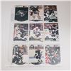 Image 1 : Sheet of NHL Los Angelos Kings Hockey Cards