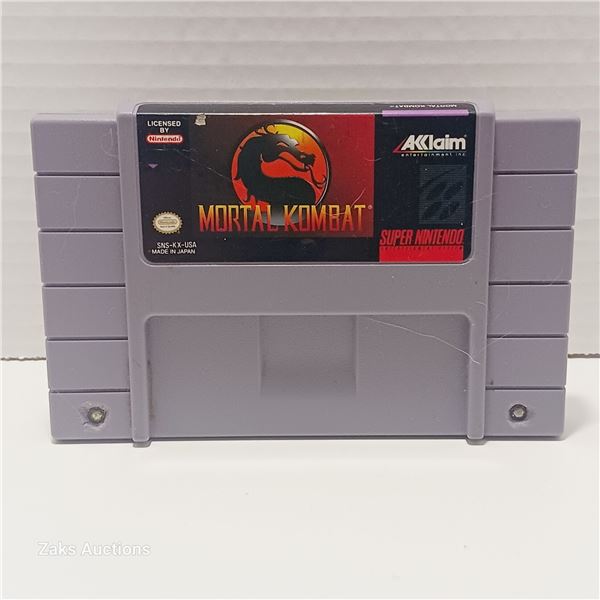 Super Nintendo Mortal Kombat