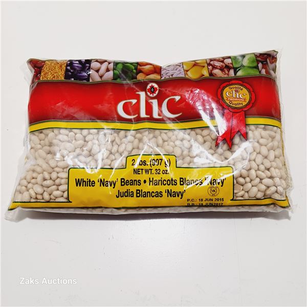 Clic Navy Beans White (BB Date)