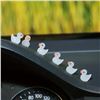 Image 1 : New Lot of 6 Adorable Glow in the Dark Super Cute Ducks for your Vehicle or Monitor