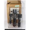 Image 1 : SET OF 3 LAMPLUST STAINLESS RUBBER TORCH