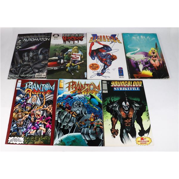 LOT OF 5 IMAGE COMICS