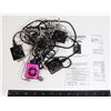 Image 1 : FOUR MISSIL FLASH MP3 PLAYERS WITH CABLES AND HEAD