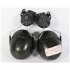 Image 1 : PAIR OF PELTOR HELMET EAR MUFFS.