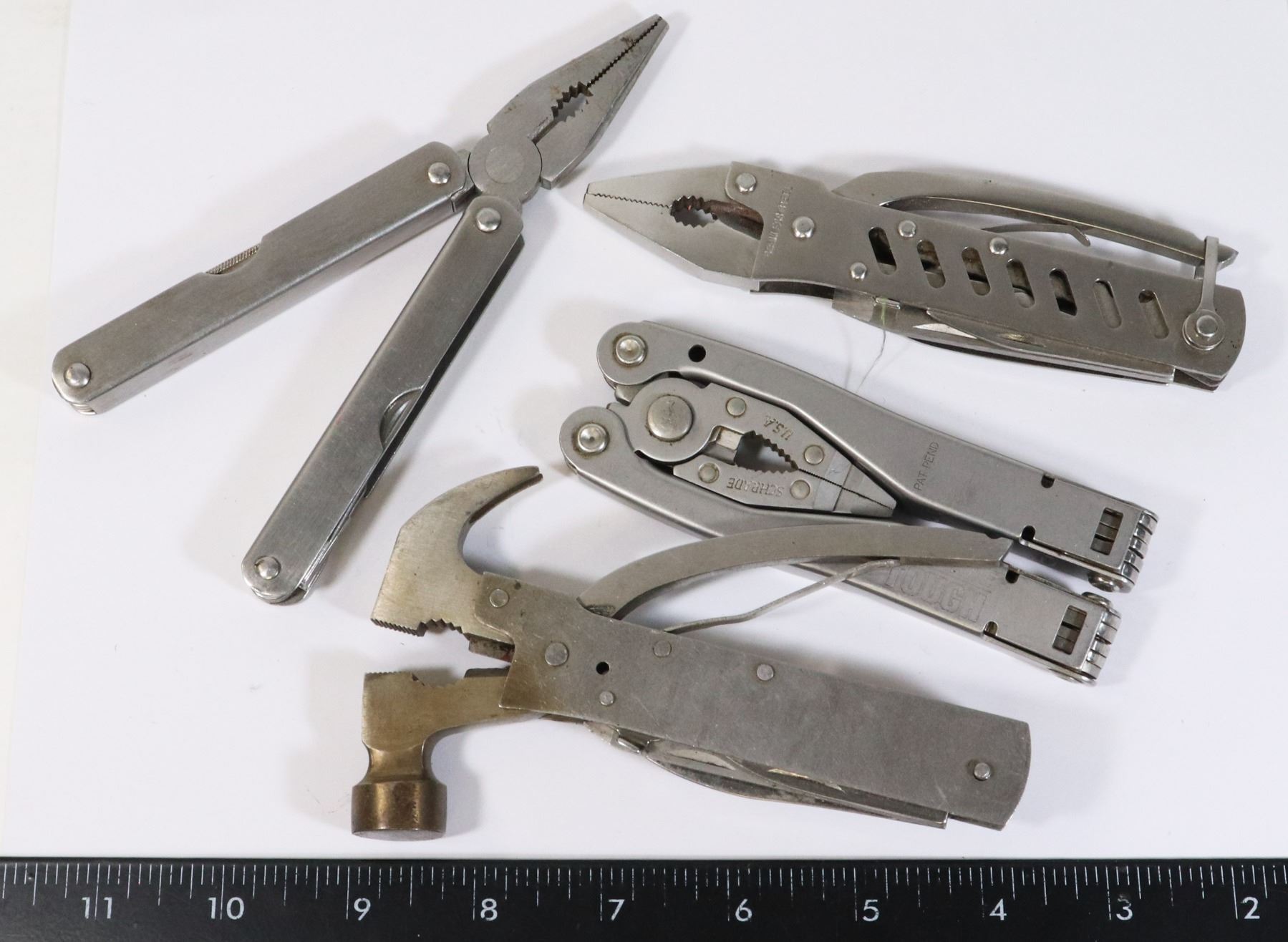 Multi Toools LOT OF 4 POCKET MULTI TOOLS