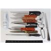 Image 1 : LOT OF KNIVES, POTATO PEELERS AND KNIFE SHARPENERS