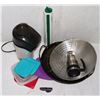 Image 1 : KITCHEN LOT -WOK, CORN POPPER, TIM HORTONS GO