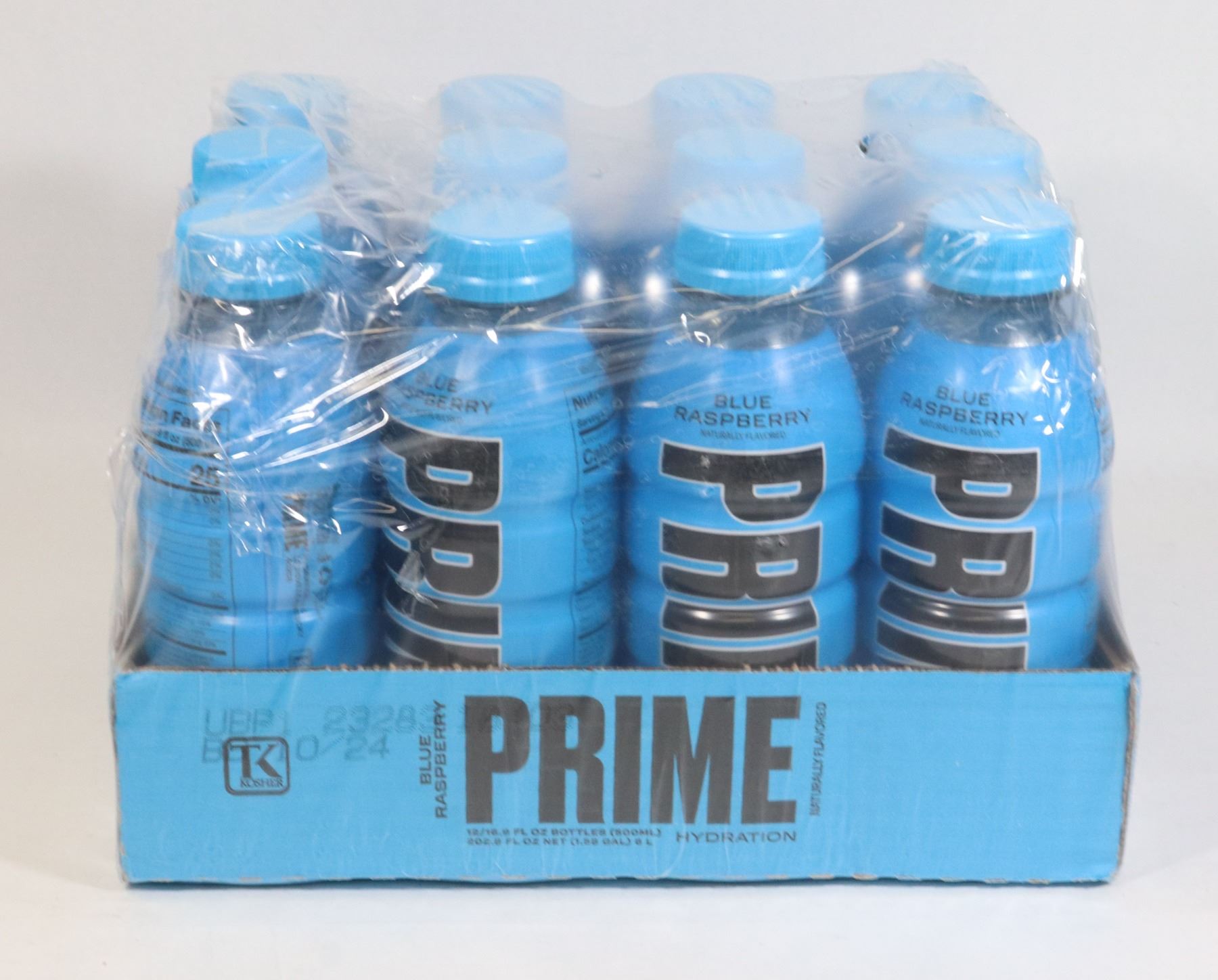 12 PACK CASE OF PRIME BLUE RASPBERRY DRINK