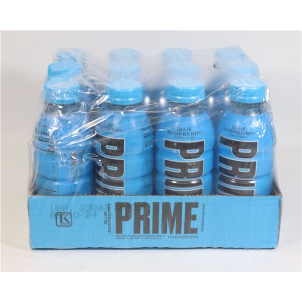 12 PACK CASE OF PRIME BLUE RASPBERRY DRINK
