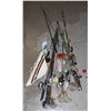 Image 1 : LARGE ESTATE BUNDLE OF FISHING RODS, MOST WITH