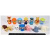 Image 1 : GROUPING OF MEGA BLOCKS FIGURINES AND LITTLE