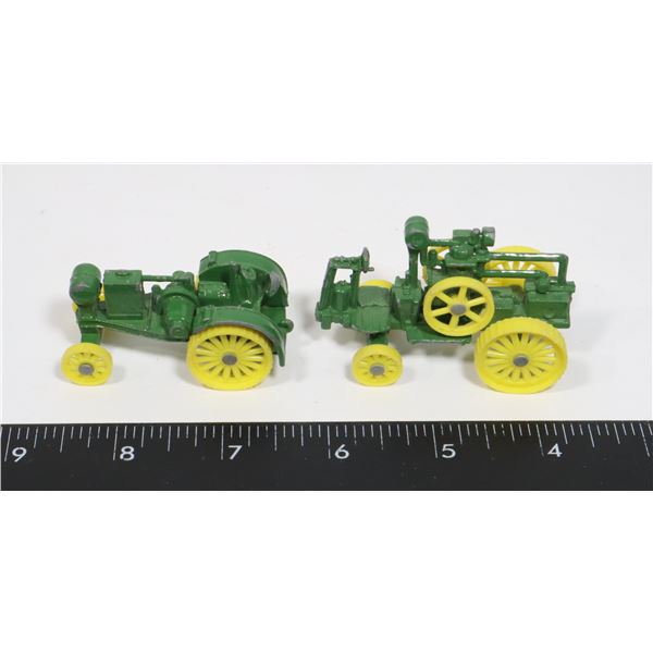 TWO VINTAGE DIE CAST FARM TOYS