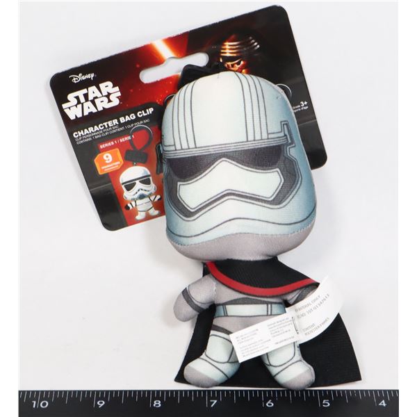 STAR WARS CAPTAIN PHASMA CHARACTER BAG CLIP