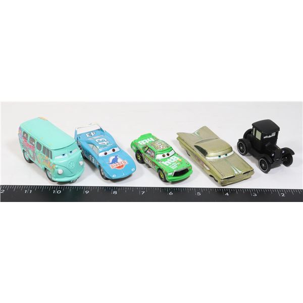 5 "DISNEY/PIXAR" CARS