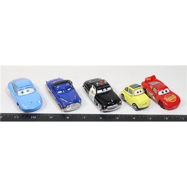 5 "DISNEY/PIXAR" CARS