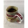 Image 2 : Vintage 1980s Pottery Jug Signed by Well Known BC Potter Peter Daniels - Approx 7" Tall