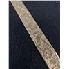 Image 2 : Gorgeous Signed Sarah Cov Mesh Bracelet w/Goldtone Etched Floral Mural