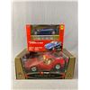 Image 1 : BBurago 1/18 Scale 1987 Ferrari F40 Die Cast Collectible & Maisto 1:24 Scale 599 GTB Fiorano Assembl