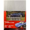Image 2 : BBurago 1/18 Scale 1987 Ferrari F40 Die Cast Collectible & Maisto 1:24 Scale 599 GTB Fiorano Assembl