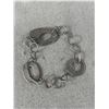 Image 2 : Vintage Sterling Silver 2 Handmade Bracelets Marked 925