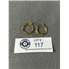 Image 1 : Nice Pair Of Gold Tone Earrings