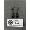 Image 1 : Gorgeous Vintage Sterling Silver Drop Earrings Marked 925