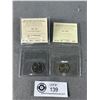 Image 1 : 2 Canadian Coins w/ ICCS Certification In Protective Folder - 1975 5c Nickle & 1979 25c Quarter