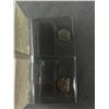 Image 2 : 2 Canadian Coins w/ ICCS Certification In Protective Folder - 1960 5c Nickle & 1972 10c Dime