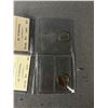 Image 2 : 2 Canadian Coins w/ ICCS Certification In Protective Folder - 1978 10c Dime & 1999 10c Dime