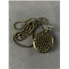 Image 3 : 3 Vintage Vibrant Coloured Pendant Necklaces. 18" L (2) & 28" L