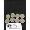 Image 2 : Lot Of Vintage Canadian 5c Nickle Coins - 1923, 1929-32, 1934-36