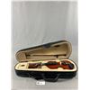 Image 1 : Small Palatino Violin w/ Bow In Soft Case. Approx. 14" L