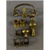 Image 2 : Lot Of Interesting Late 1800's - Early 1900's Brass Hardware