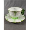Image 1 : 1930's Aynsley Butterfly Cup  & Saucer (Hairline Crack)