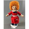 Image 1 : 1982 Ganzbros. "Annie" Soft Doll On Stand. Approx. 15"H